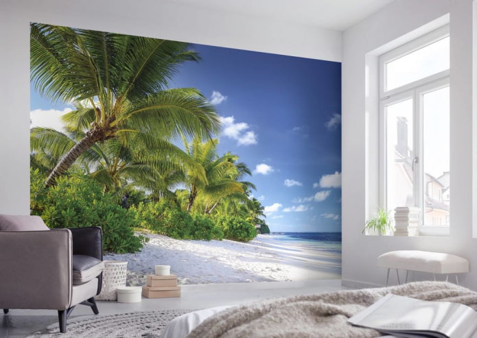 papel de parede com praia