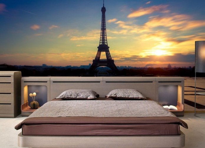 pôr do sol em Paris