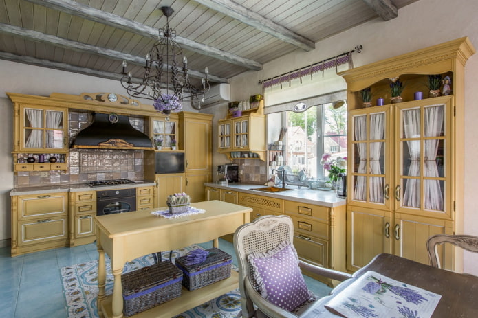 cozinha em estilo provençal