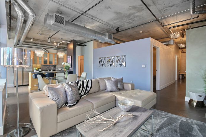 decoração de interiores com estruturas de ferro