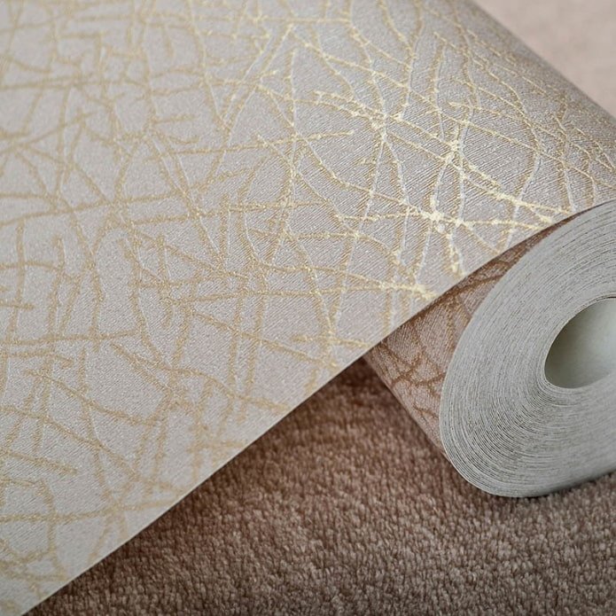 rolo de papel de parede vinílico