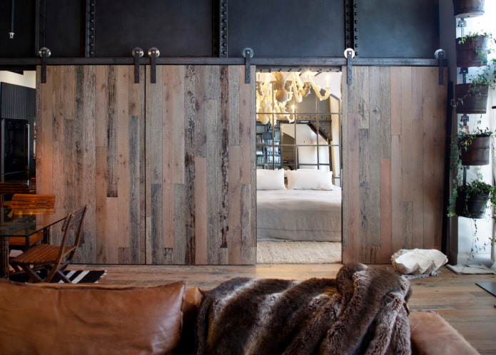 porta estilo loft