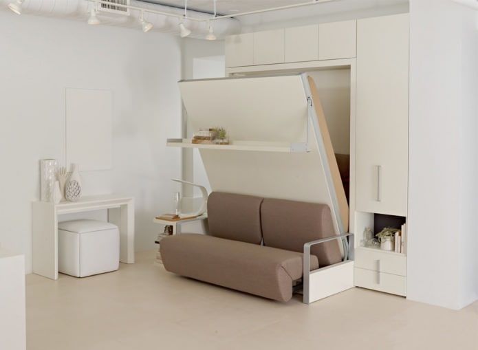 Sofá-cama dobrável