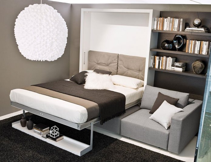 Sofá-cama dobrável