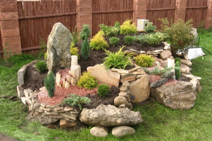 onde colocar um jardim alpino