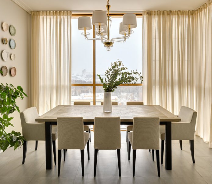 cortinas até o chão