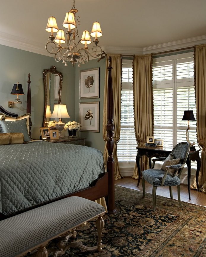 quarto em estilo britânico
