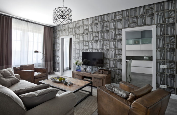 Papel de parede laminado