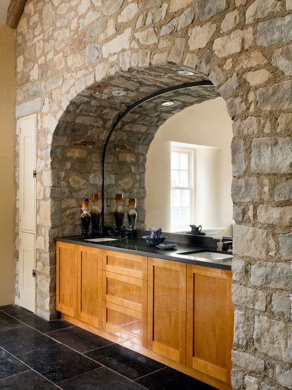 Arco na cozinha