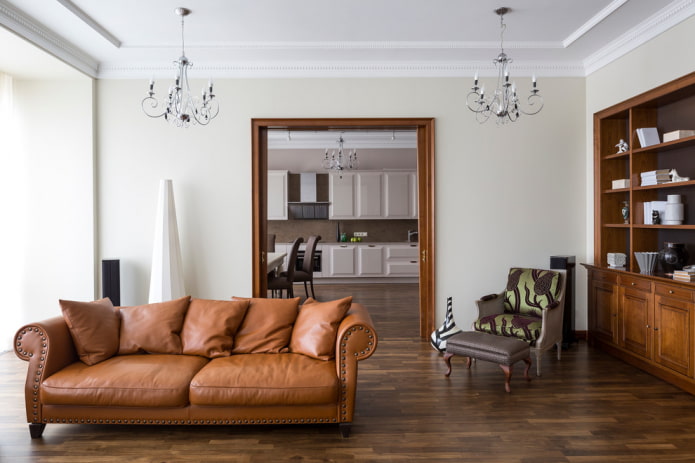 interior em estilo clássico
