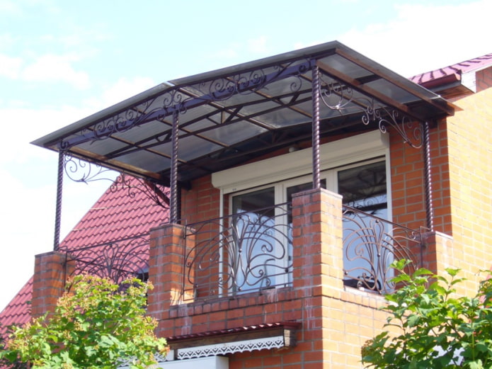 varanda com cobertura em projeto de casa particular project