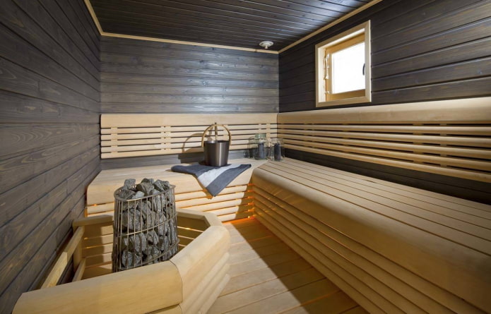 como decorar uma sauna a vapor