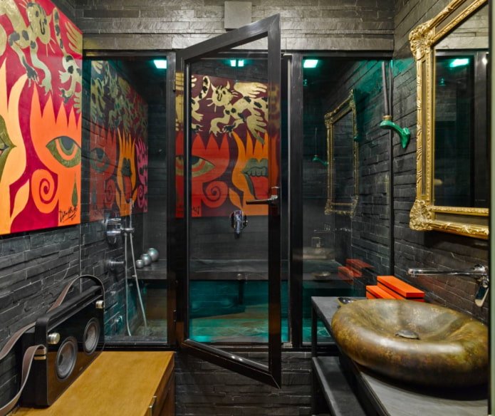 banya no estilo de um loft