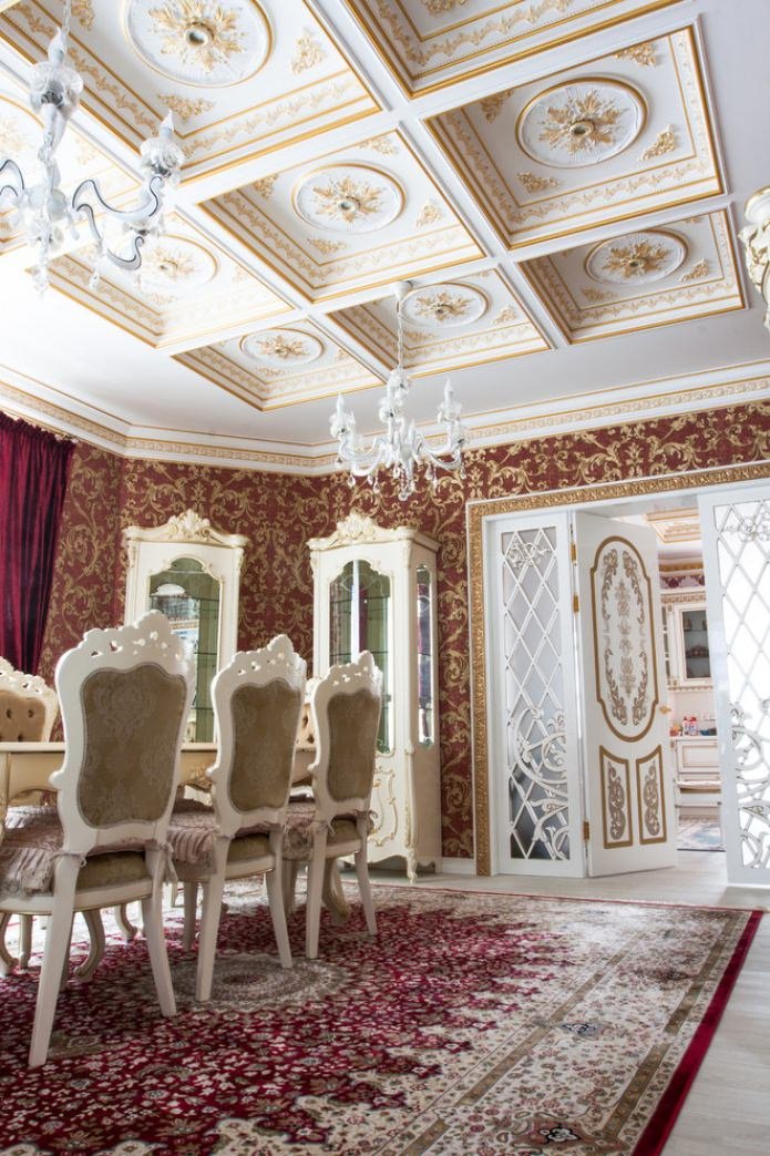decoração de teto barroco