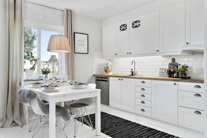 Conjunto de cozinha linear