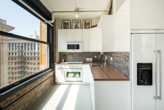 cozinha estilo loft