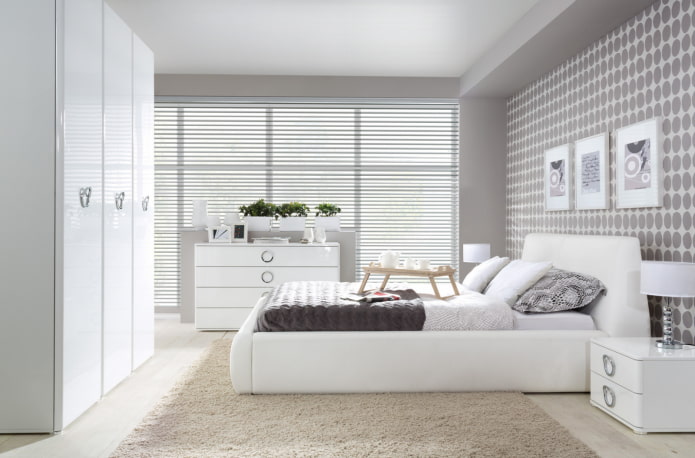 conjunto de quarto branco