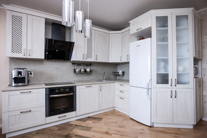 conjunto de cozinha branco