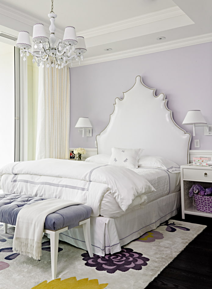 cabeceiras de cama brancas