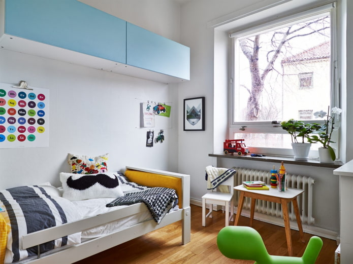 cama infantil branca