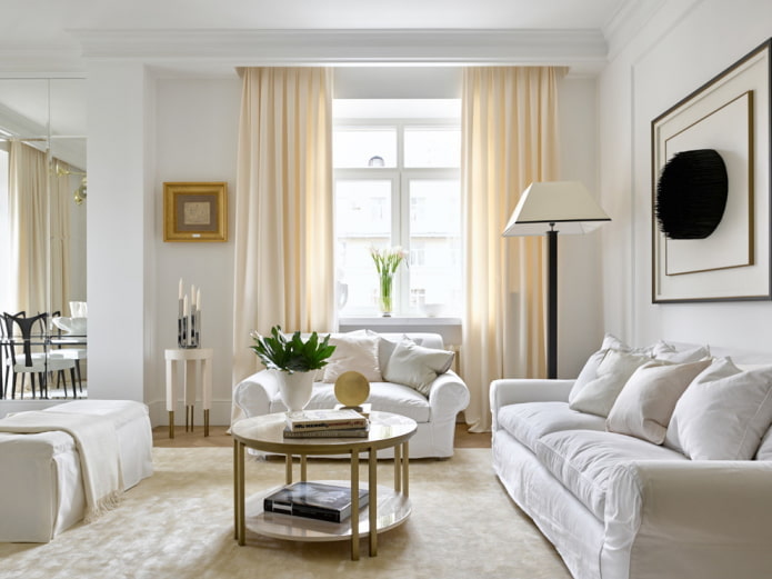 Cortinas areia
