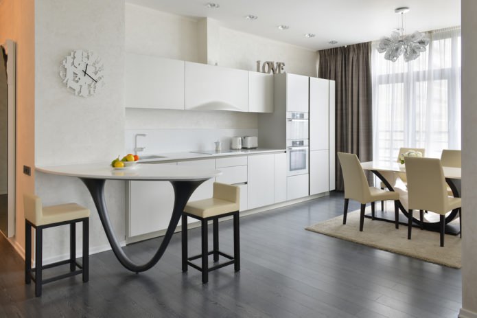 conjunto de cozinha branco