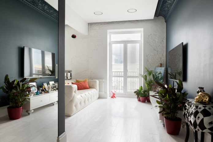 laminado retangular branco