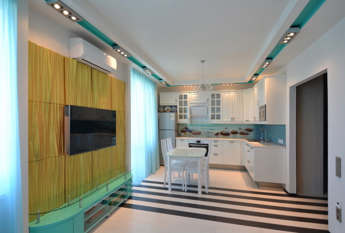 Laminado preto e branco