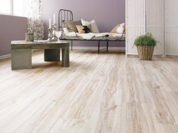 Laminado branco e marrom