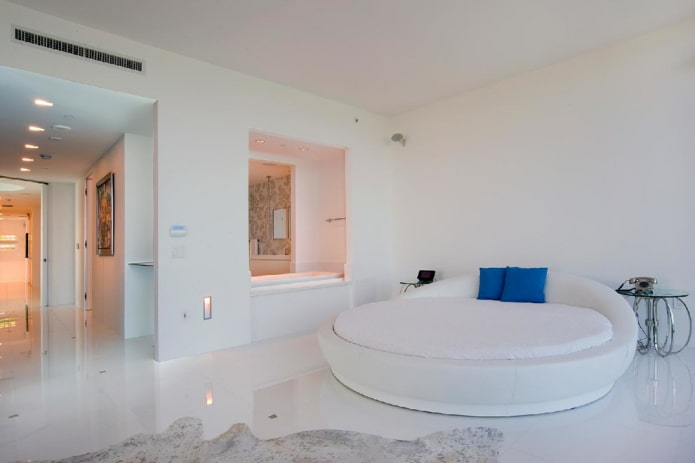 piso claro brilhante no quarto