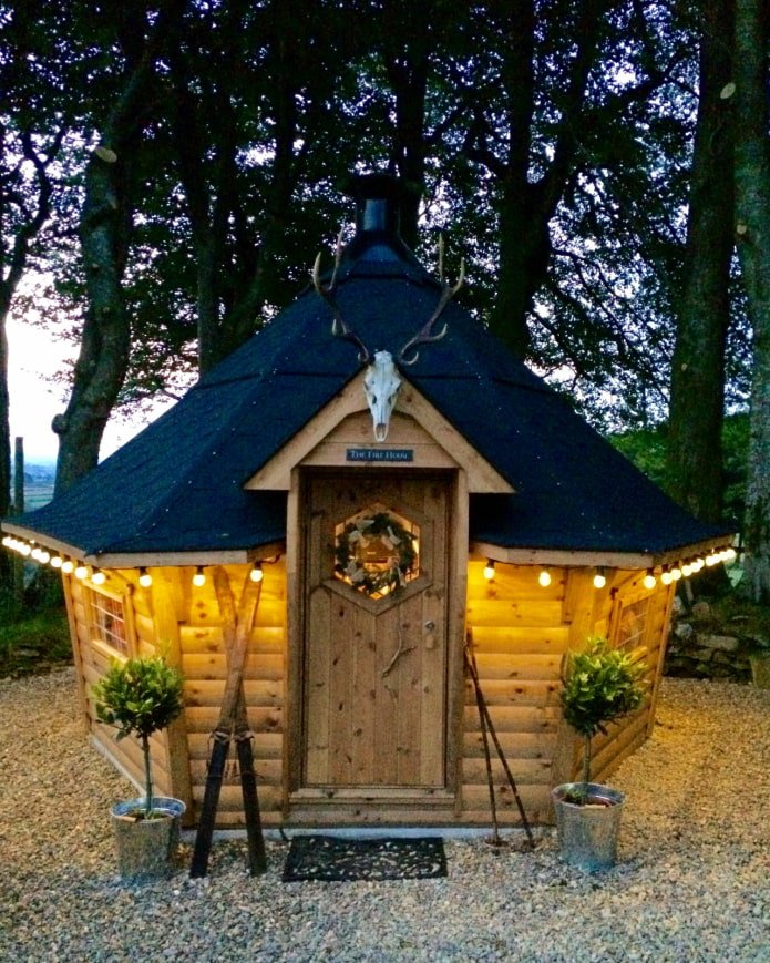 casa com churrasqueira para casa de verão