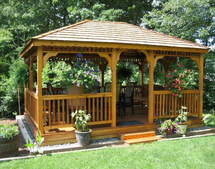 como decorar um gazebo