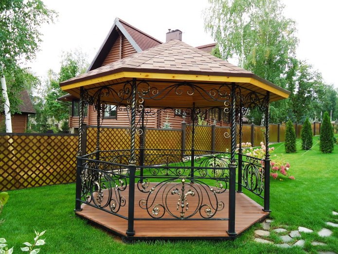 belo gazebo forjado