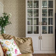 Papel de parede bege: design, combinação, escolha de cortinas, mais de 70 fotos no interior - 28