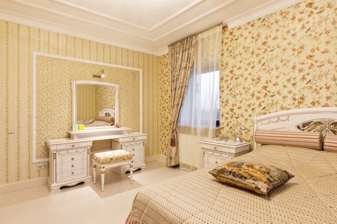 cortinas com flores