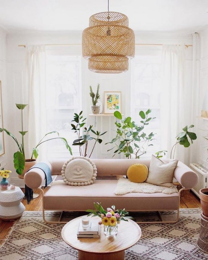 estilo étnico no interior