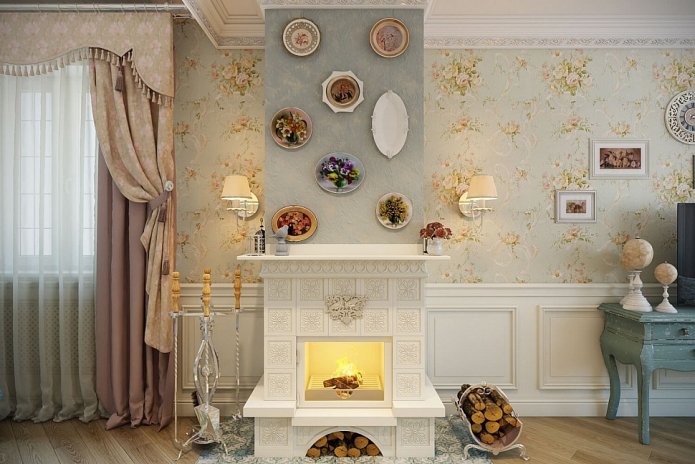interior em estilo provençal