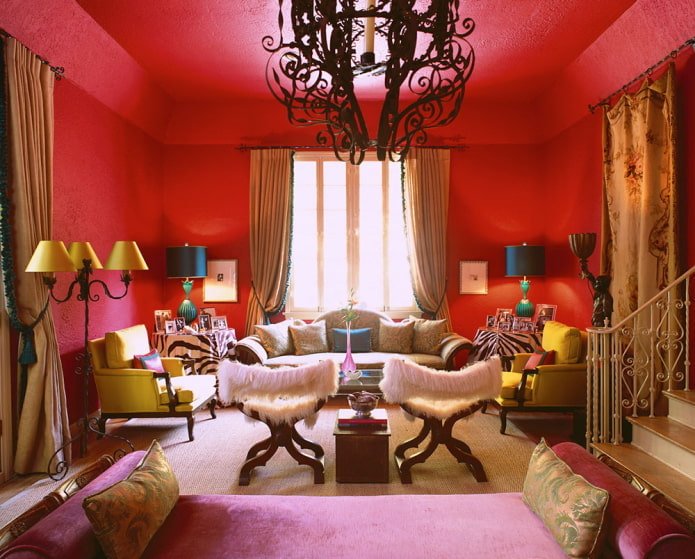 boho glamoroso no interior