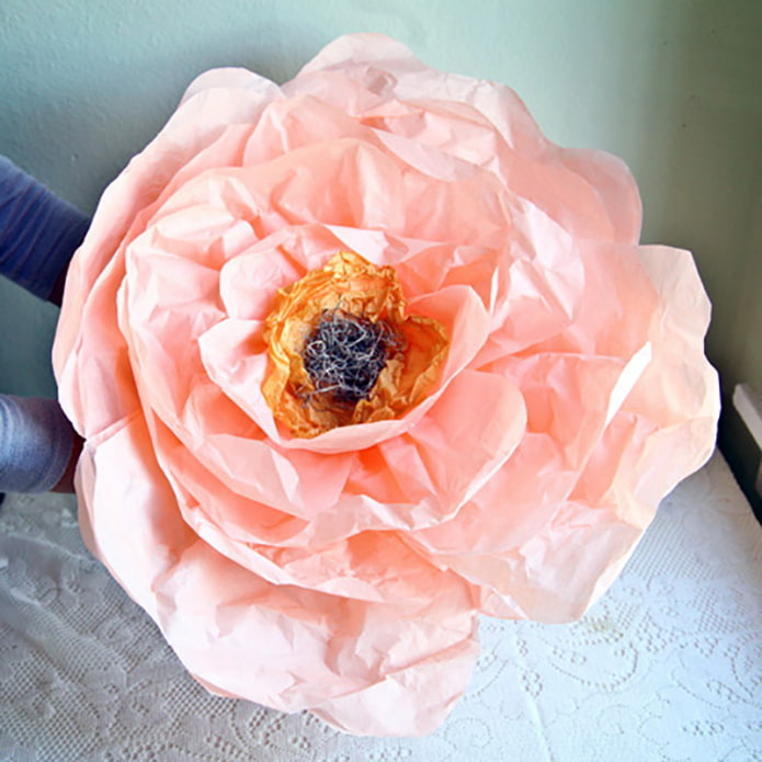 A flor finalizada
