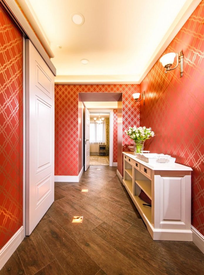 papel de parede vermelho