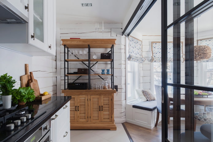 aparador em estilo loft