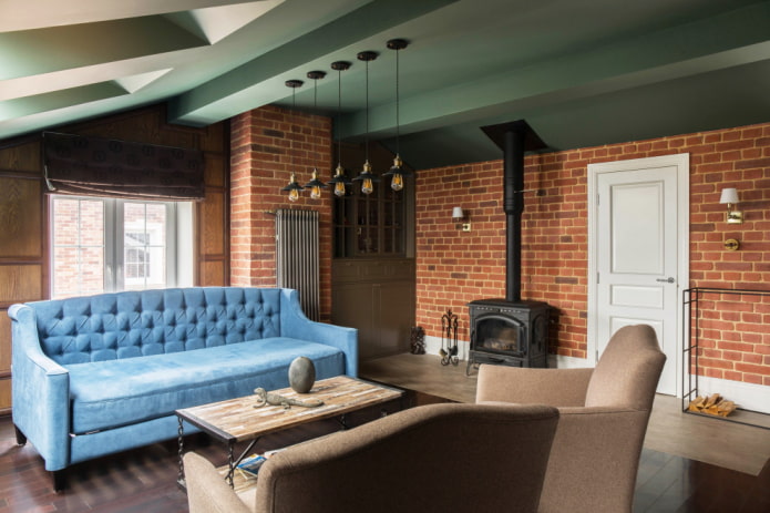 Fogão estilo loft