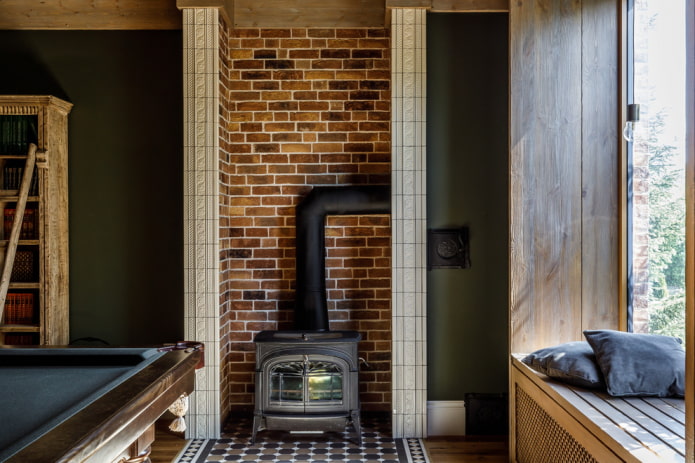 Fogão estilo loft