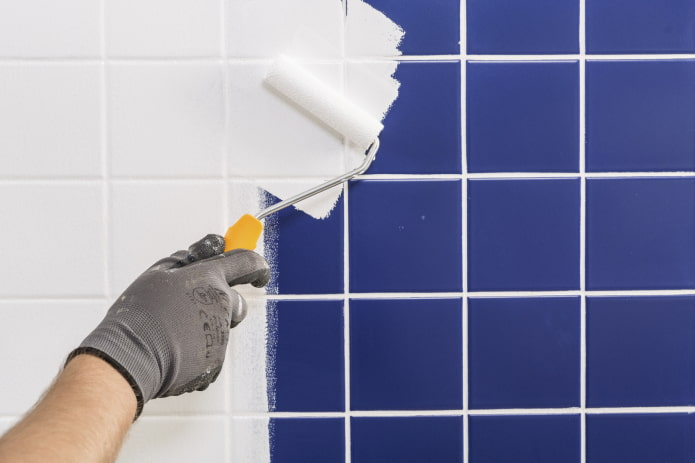 como remover tinta de azulejos