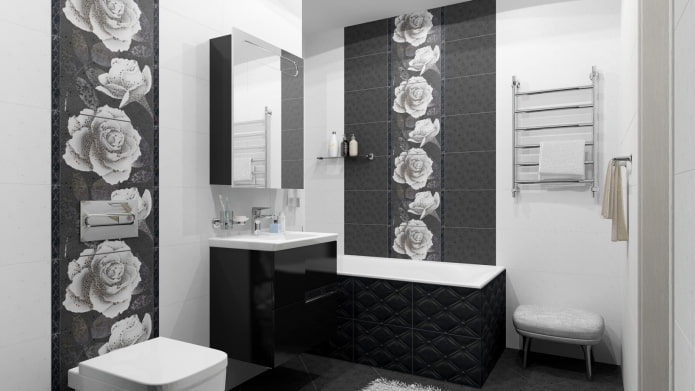 azulejos com rosas 