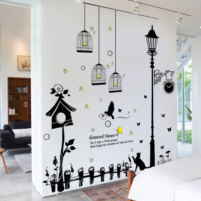 Adesivos de papel de parede