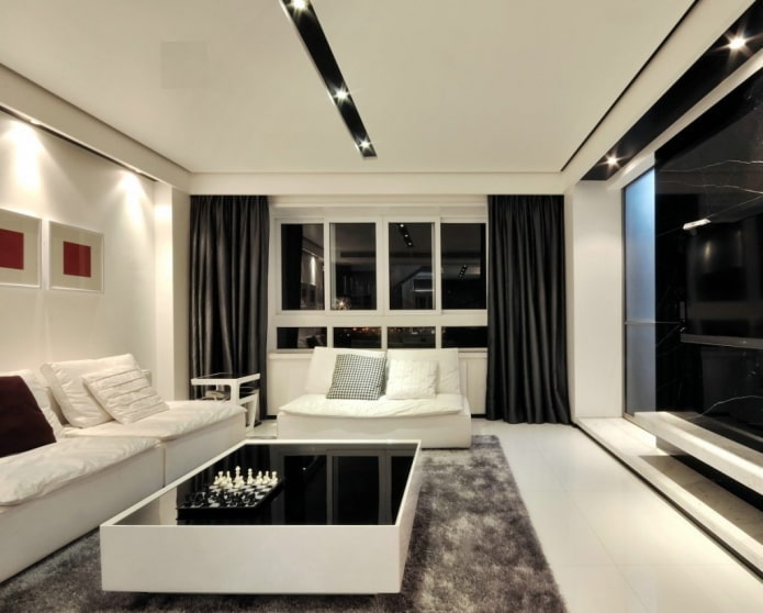 Cortinas de cetim