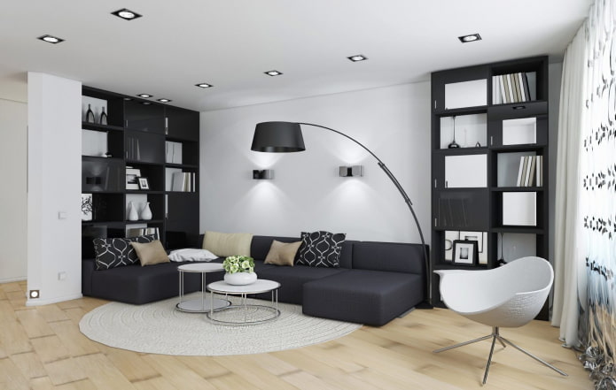 sofá em um estilo moderno