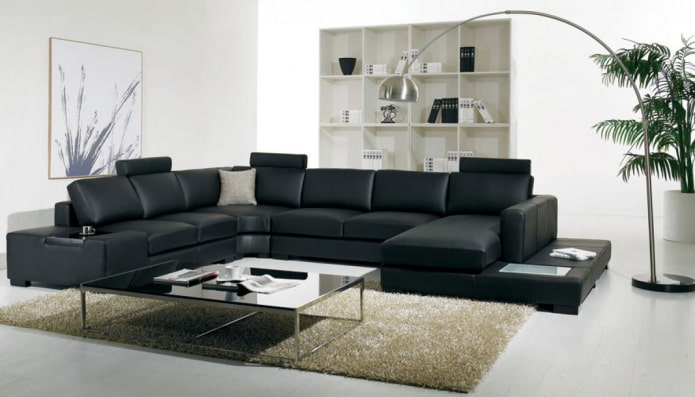 sofá com mesa