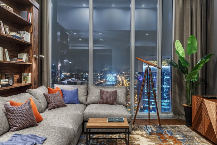 apartamento com vista para a cidade